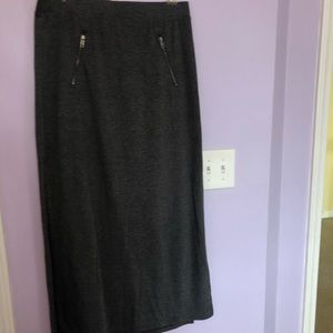 Grey Business Skirt
